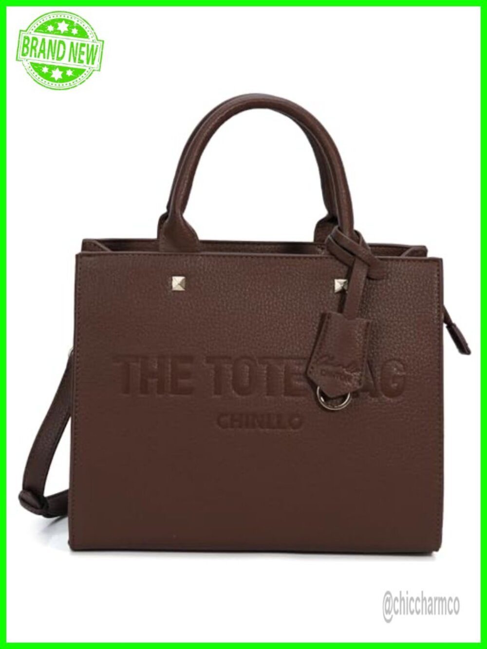 Chinllo Tote Bag for Women Top Handle Satchel Purse Adjustable Detachable